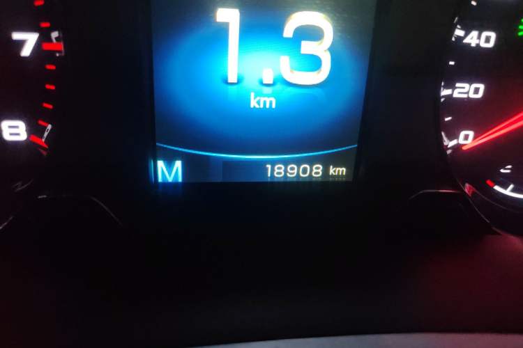 Used Geely Auto Emgrand GL 2018 1.4T Manual Elite Smart Connectivity Version Odometer Close Up