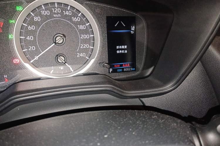 Used Toyota Corolla 2021 1.2T S-CVT Pioneer Edition Odometer Close Up