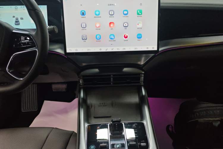 Used BYD Seal 07 DM-i 2025 DM-i 1.5L 125km Luxury Model Audio And AC Panel