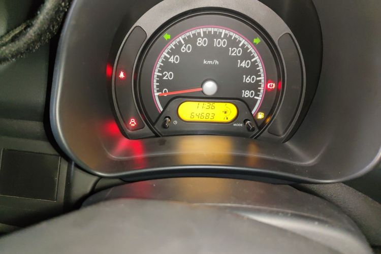 Used Suzuki Alto 2013 Revised Version 1.0L Manual Comfort Edition Odometer Close Up