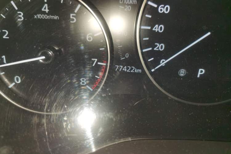 Used Mazda 3 Axela 2021 2.0L Automatic Zhiya Edition Odometer Close Up