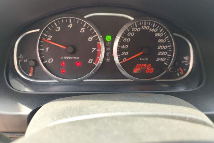 Used Mazda 6 2012 2.0L Automatic Fashion Edition Odometer Close Up