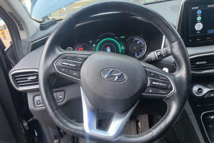 Used Hyundai Santa Fe 2019 380 TGDi TOP Automatic All-Wheel Drive Flagship (HTRAC) – China VI Standard Steering Wheel