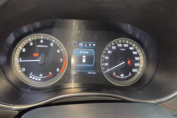 Used CHANGAN CS55 2018 1.5T Manual Colorful Model China V Standard Instrument Cluster