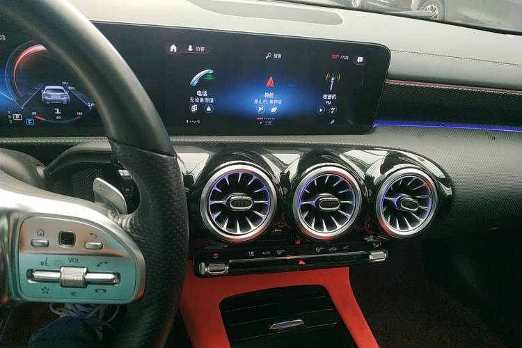 Used Mercedes-Benz A-Class 2022 Restyled A 200 L Sport Sedan Fashion Version Audio And AC Panel