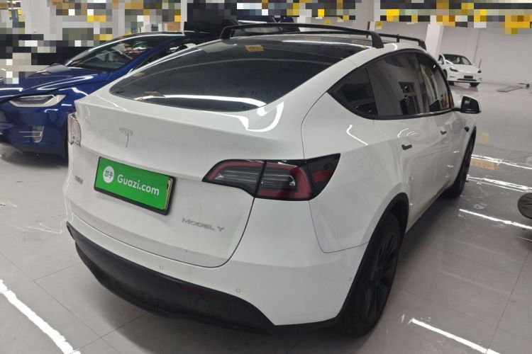 Used Tesla Model Y 2023 Long-Range All-Wheel-Drive Version Rear Right 45 Deg