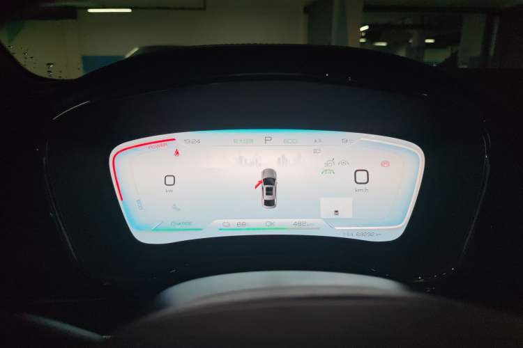 Used BYD Han 2022 EV Genesis Edition 715 km Front-Wheel-Drive Flagship Model Instrument Cluster