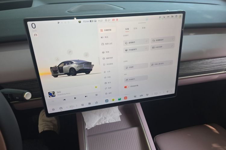 Used ONVO L60 2024 60 kWh Rear-Drive Version Audio And AC Panel