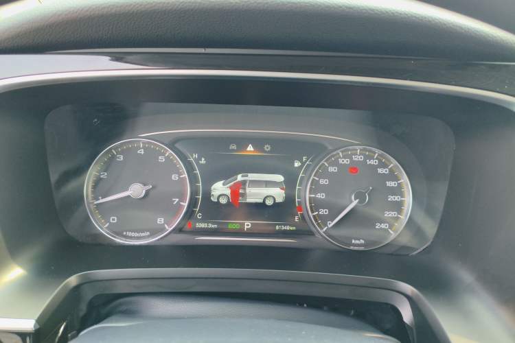 Used GAC Trumpchi M8 2021 Revised Version Lingxiu Series 390T Luxury Edition Instrument Cluster