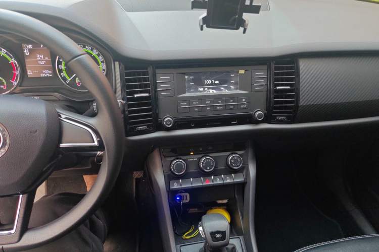 Used Skoda Kodiaq 2018 TSI330 5-Seater Two-Wheel-Drive Standard Edition Audio And AC Panel