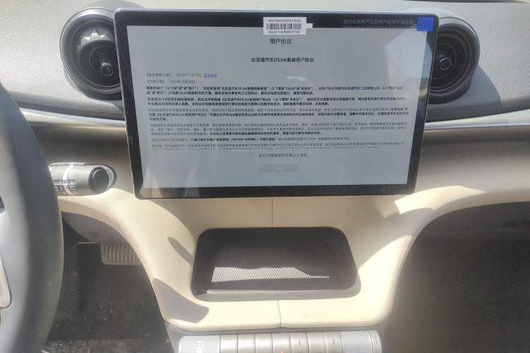 Used BYD Dolphin 2025 420km Free Edition Audio And AC Panel