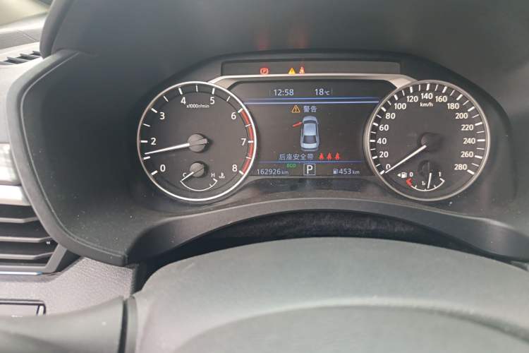 Used Nissan Teana 2021 2.0T XL Upper AD1 Smart Navigation Edition Odometer Close Up
