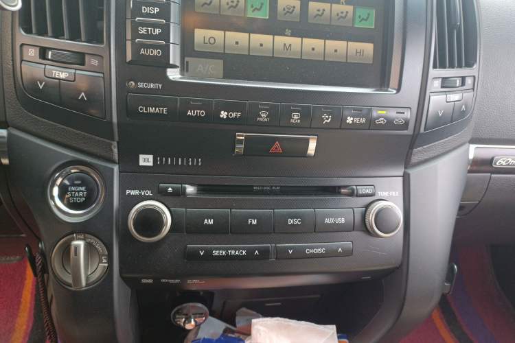 Used Toyota Land Cruiser  Audio And AC Panel
