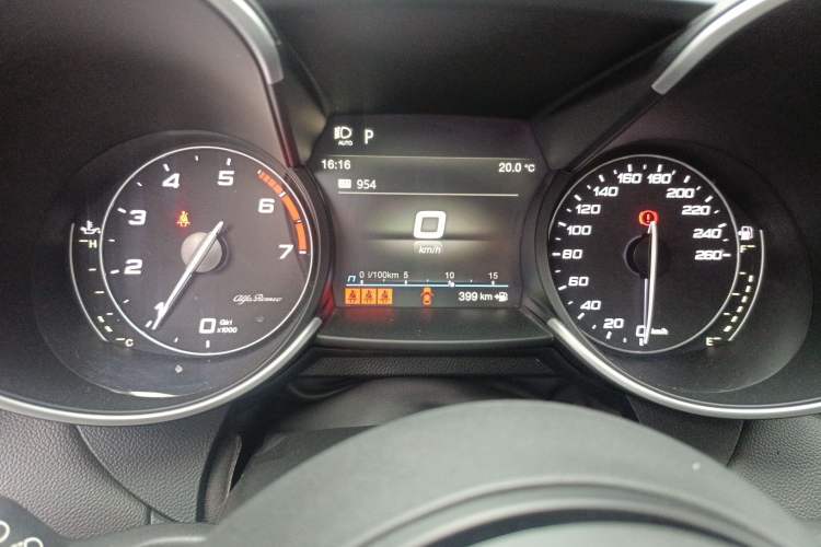 Used Alfa Romeo Giulia 2021 2.0T 280HP Luxury Edition Instrument Cluster