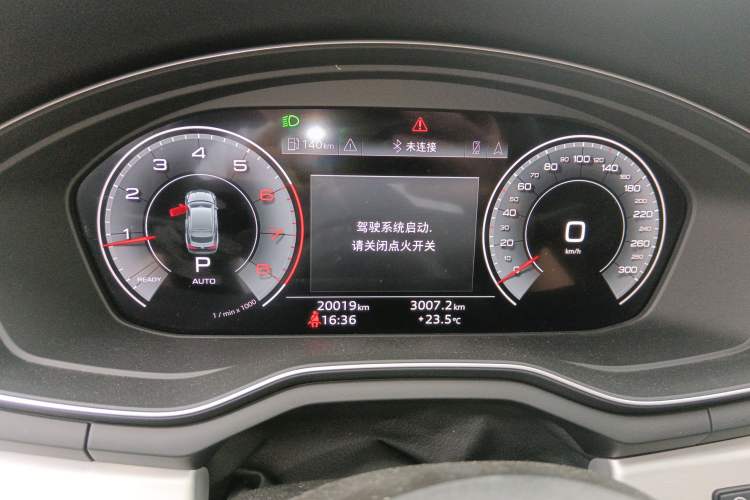 Used Audi A5 2024 Sportback 40 TFSI quattro Luxury Dynamic Model Instrument Cluster