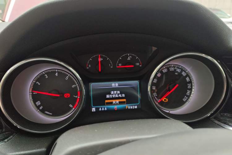 Used Buick Regal 2017 20T Luxury Model Instrument Cluster