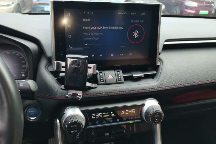 Used Toyota RAV4 Rongfang Plug-in Hybrid 2021 2.5L 4x4 Flagship Pro Audio And AC Panel