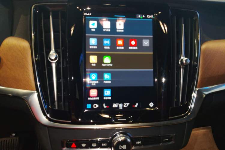 Used Volvo S90 2024 B5 Zhiyi Luxury Edition Audio And AC Panel