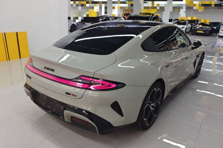 Used Xiaomi Auto SU7 2024 Four-Wheel Drive Ultra-Long Range Advanced Intelligent Driving Max Edition Rear Right 45 Deg