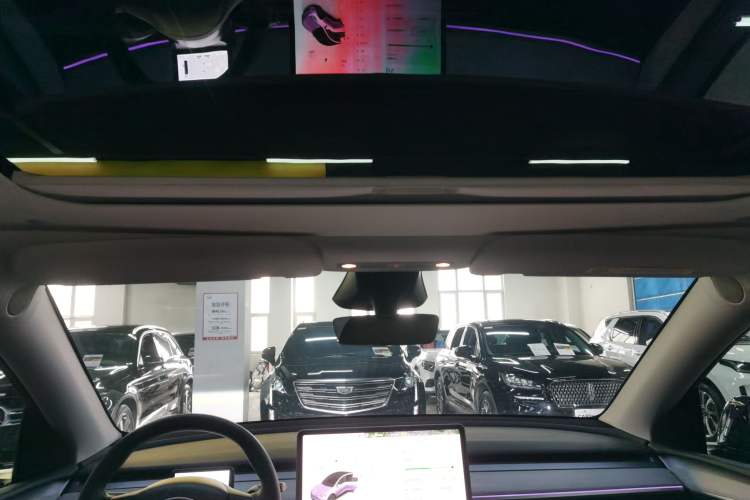 Used Tesla Model Y 2024 Long-Range All-Wheel-Drive Version Headliner