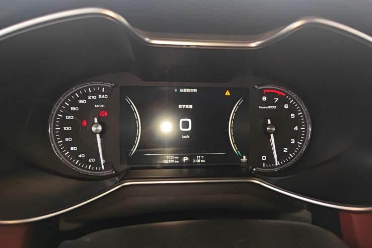 Used MG 6 2017 20T Automatic Trophy Prestige Internet Edition China V Standard Instrument Cluster