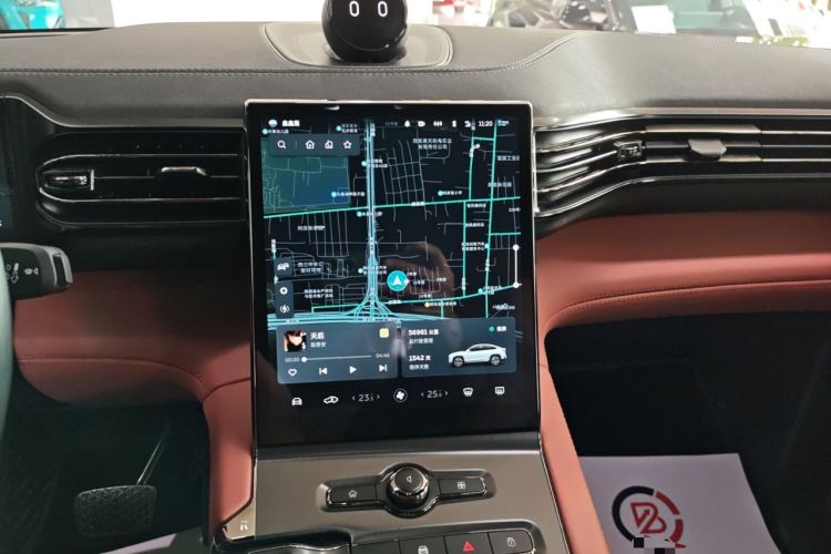 Used Nio EC6 2020 605 km Sport Edition Audio And AC Panel