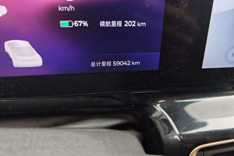 Used Baojun KiWi EV 2023 DJI Edition Lithium Iron Phosphate Odometer Close Up