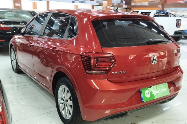 Used Volkswagen Polo 2019 Plus 1.5L Automatic Colorful Technology Edition Rear Left 45 Deg