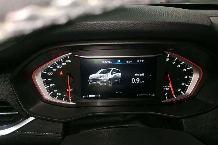 Used SAIC MAXUS G50 2019 1.5T First Edition Automatic Luxury Version 7 Seats Instrument Cluster