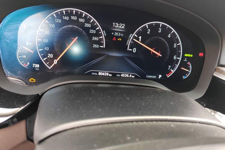 Used BMW 5 Series 2018 530Li Luxury Edition Premium Package Instrument Cluster