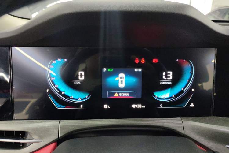 Used CHANGAN CS55PLUS 2021 Blue Whale Edition 1.5T DCT Luxury Model Instrument Cluster