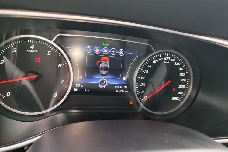 Used Hongqi H5 2022 Classic Model Facelift 1.8T Automatic Smart Connect Flagship Edition Instrument Cluster