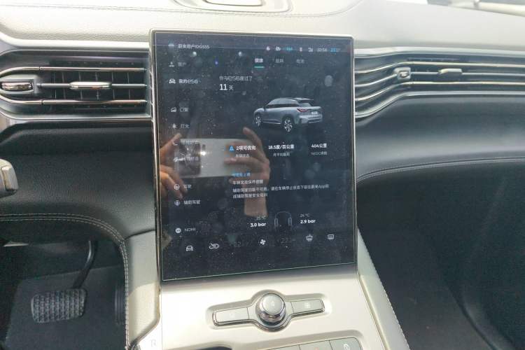 Used Nio ES6 2019 430 km Performance Version Audio And AC Panel