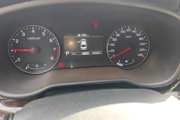 Used Kia K3 (Kai Shen) 2017 1.8L Automatic DLX Odometer Close Up