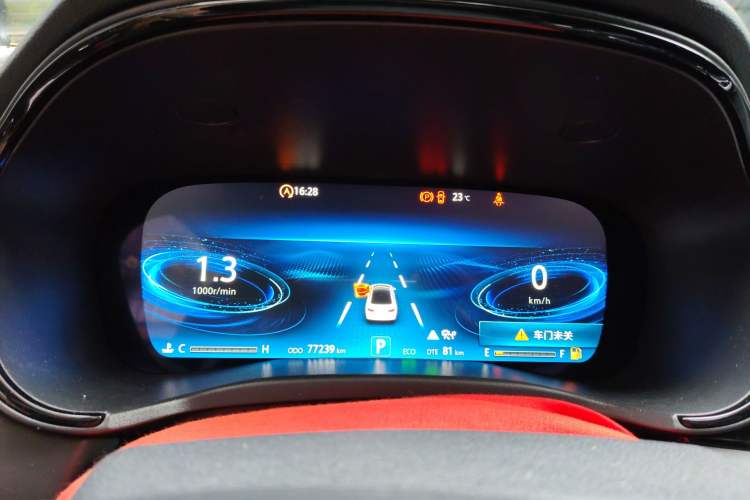 Used CHANGAN Ruicheng CC 2022 Blue Whale Edition 1.5T DCT Prestige Model Instrument Cluster