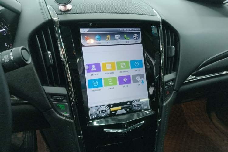 Used Cadillac ATS-L 2017 28T Tech Edition Audio And AC Panel