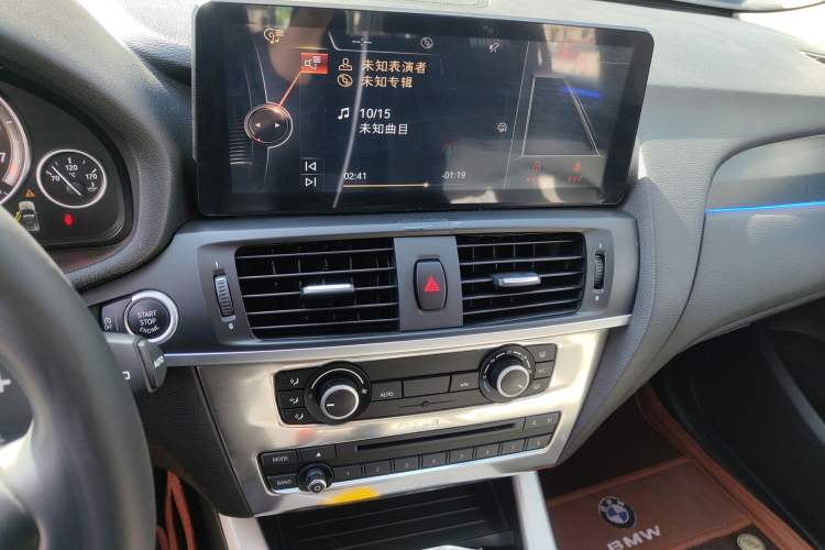 Used BMW X3 2016 sDrive20i Audio And AC Panel