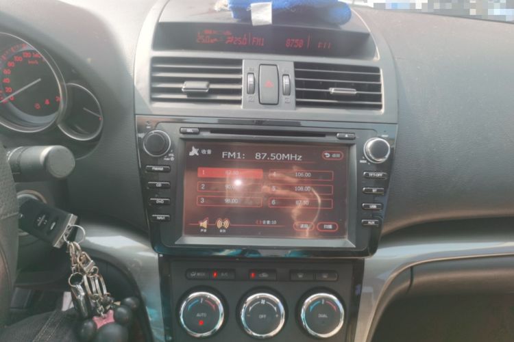 Used Mazda 6 2012 2.0L Automatic Elite Edition Audio And AC Panel