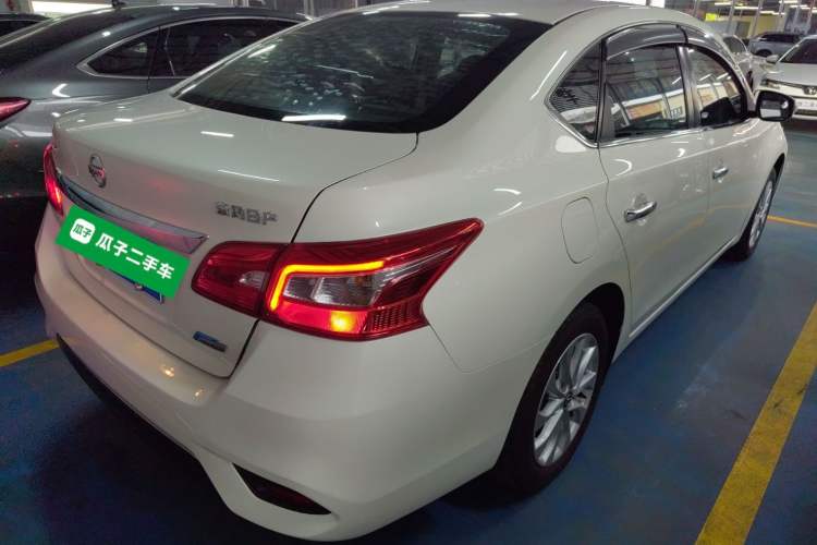 Used Nissan Sylphy 2019 1.6XV CVT Smart Connect Luxury Edition China VI Standard Rear Right 45 Deg