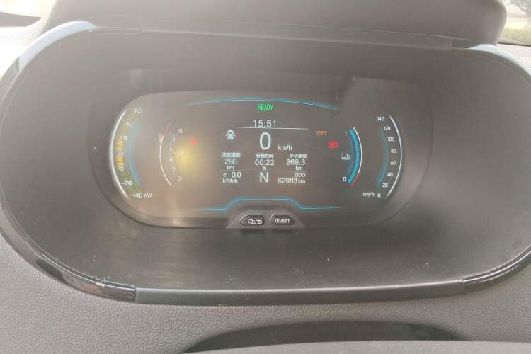 Used Chery Little Ant 2022 Sweet Pink Edition Full-Sugar Version Lithium Iron Phosphate 30 kW 301 km Instrument Cluster