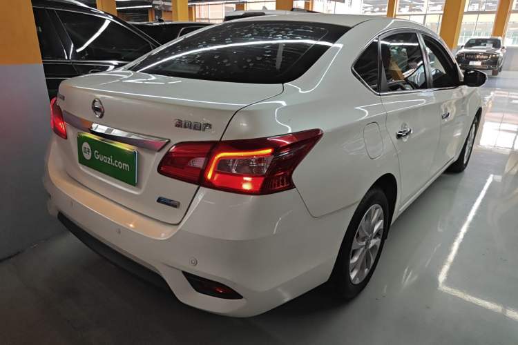 Used Nissan Sylphy 2019 1.6XV CVT Smart Connect Luxury Edition China VI Standard Rear Right 45 Deg
