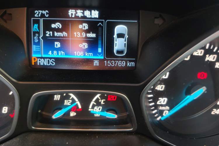 Used Ford Kuga 2013 2.0L GTDi Four-Wheel-Drive Sport Model Odometer Close Up