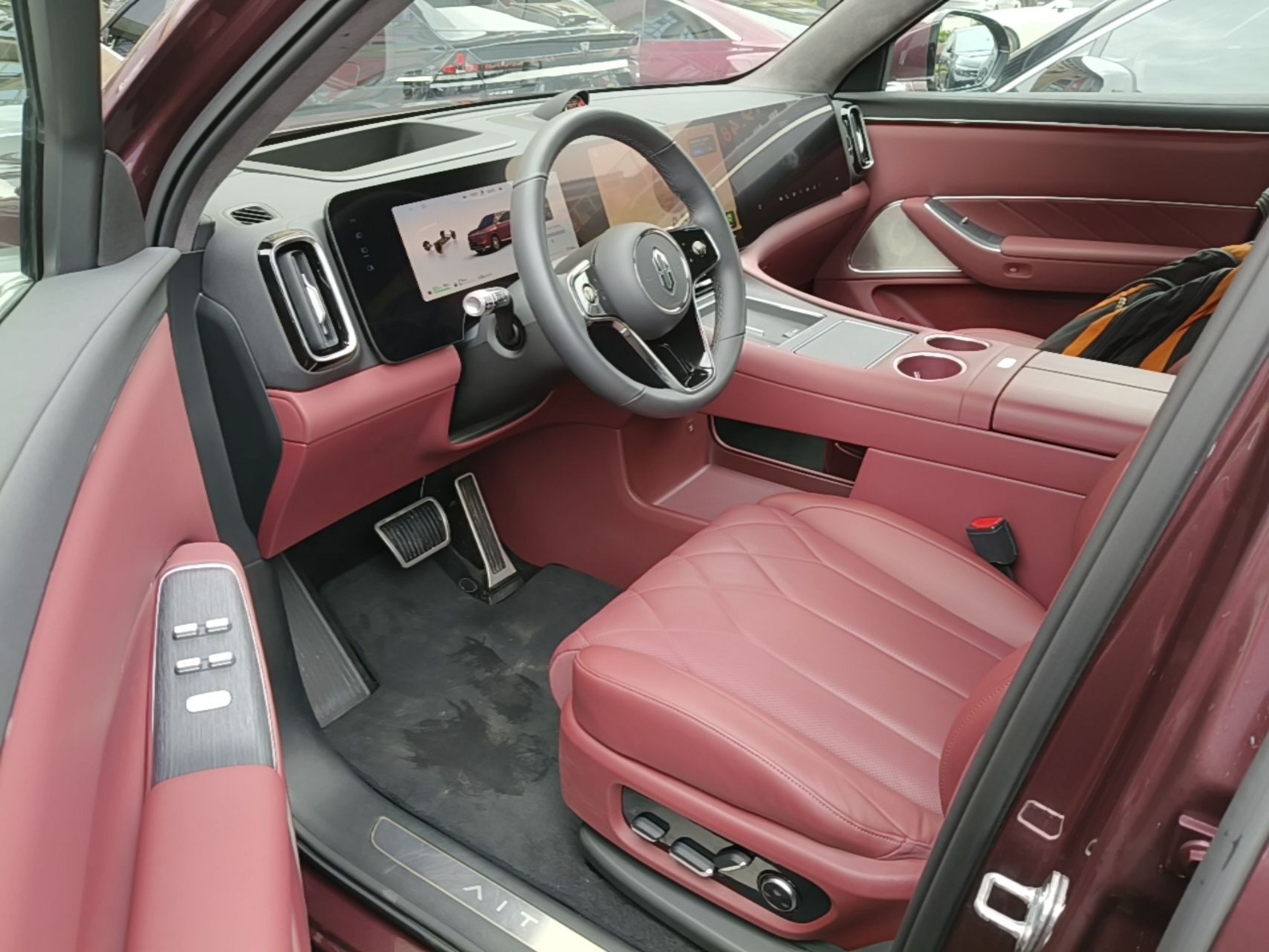 Avant de la voiture
