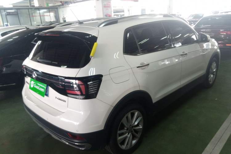 Used Volkswagen T-Cross 2019 1.5L Automatic Comfort Edition Rear Right 45 Deg