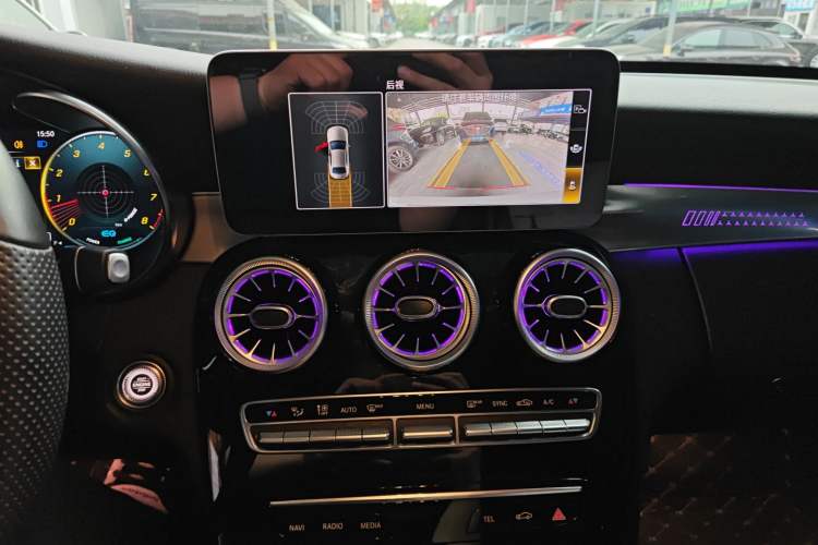 Used Mercedes-Benz C-Class 2021 C 260 Star Edition Audio And AC Panel