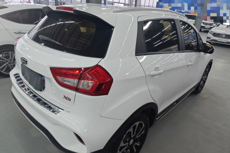 Used Geely Auto Vision X3 2017 1.5L Automatic Luxury Model Rear Right 45 Deg