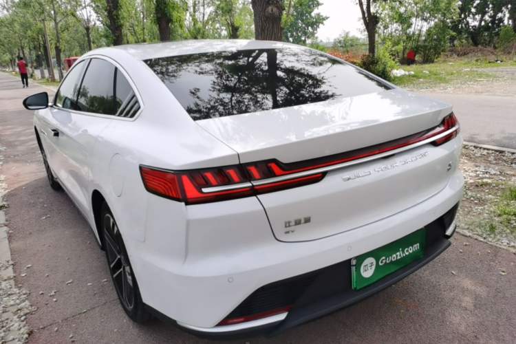 Used BYD Han 2020 EV Long-Range Deluxe Model Rear Left 45 Deg