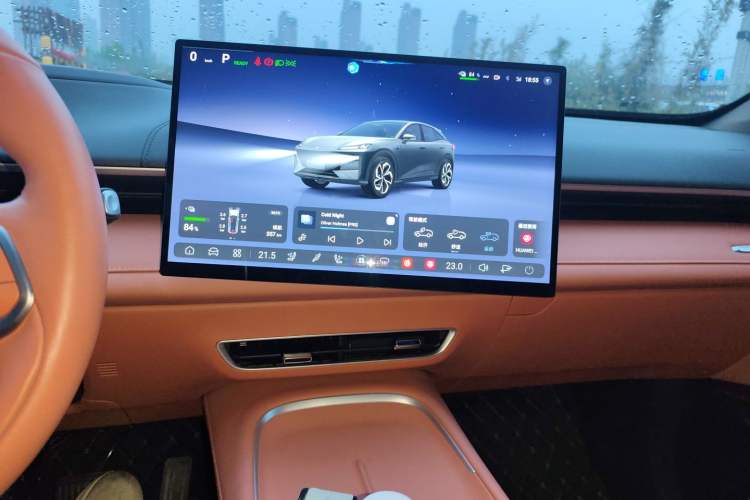 Used Deepal S07 2024 520Max Qiankun Intelligent Driving ADS SE Pure Electric Version Audio And AC Panel