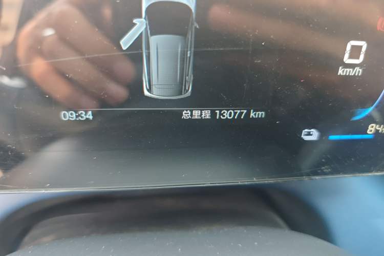 Used BYD Seagull 2025 305 km Free Version Odometer Close Up