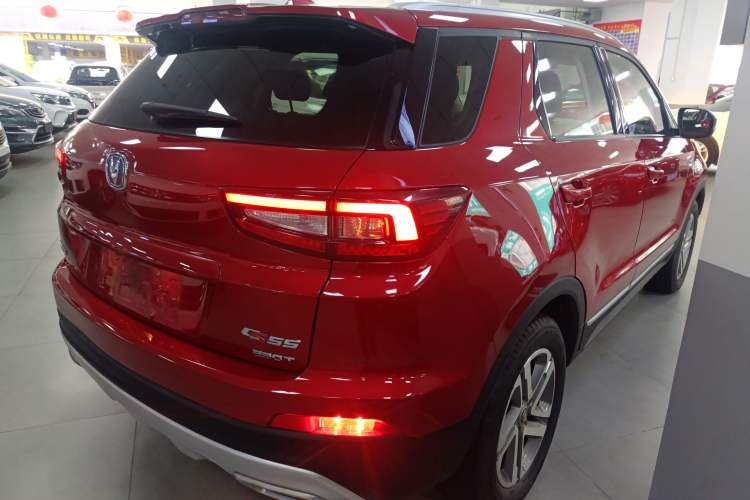 Used CHANGAN CS55 2018 1.5T Automatic Colorful Edition China V Standard Rear Right 45 Deg